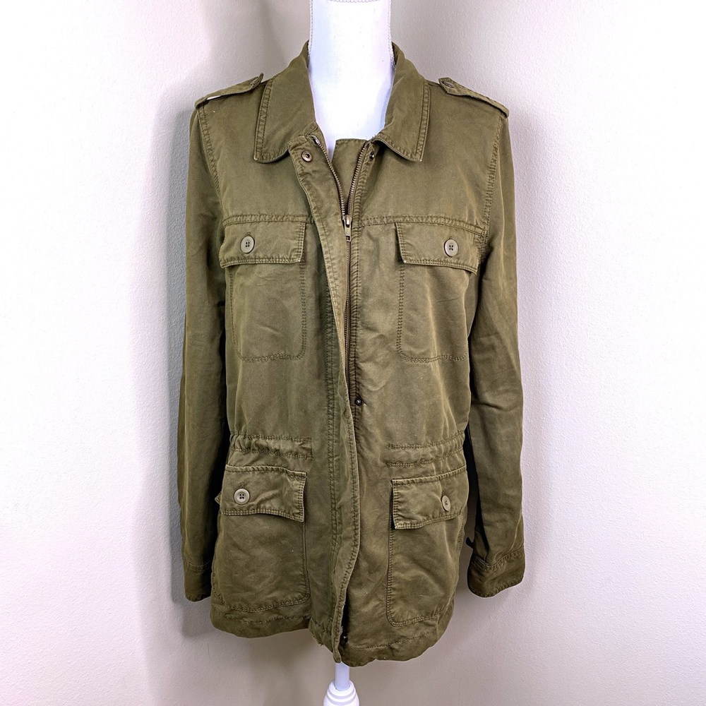 Hinge Utility Jacket Army Green - image 2